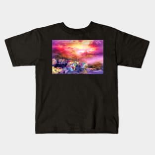 Purple Mess Kids T-Shirt